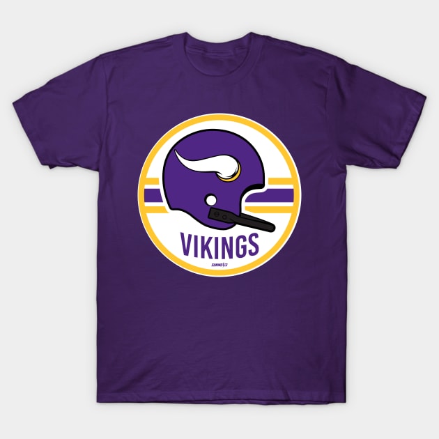 Purple Norse Pathfinders Football T-Shirt by Summo13